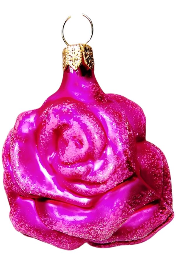 Цветок. Роза. Красная в росе