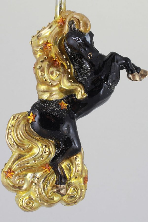 Черная - Вороная  лошадь "Звездочка"