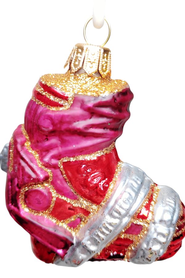 Ботинок лыжный красный мини