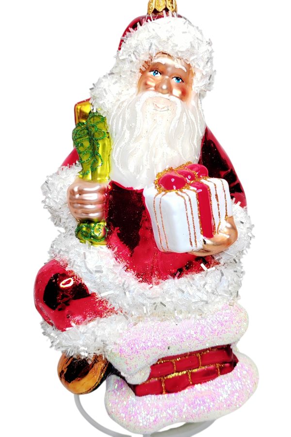 Дед Мороз на трубе