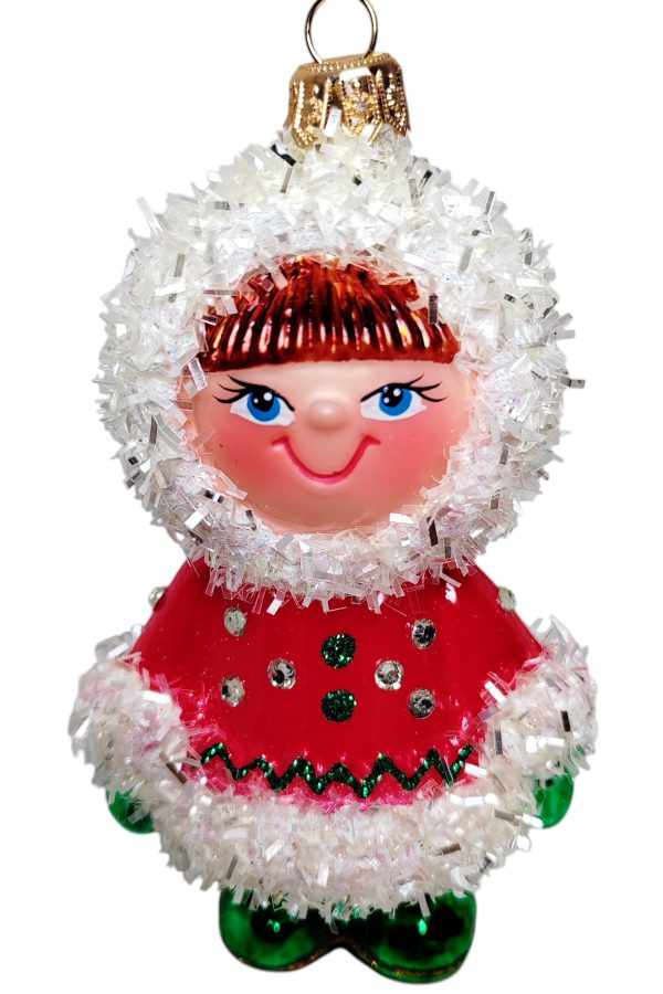 Девочка эскимоска красная