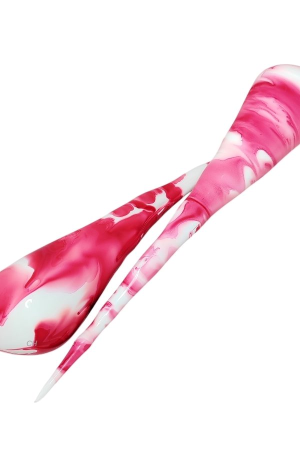 Сосулька коралл. Рассвет. Набор 2 шт